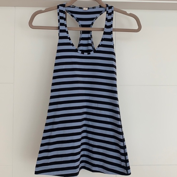 Lululemon Striped Razorback Tank